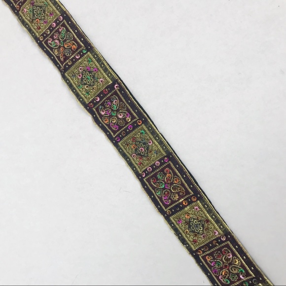 Boho sequin belt - Picture 2 of 4